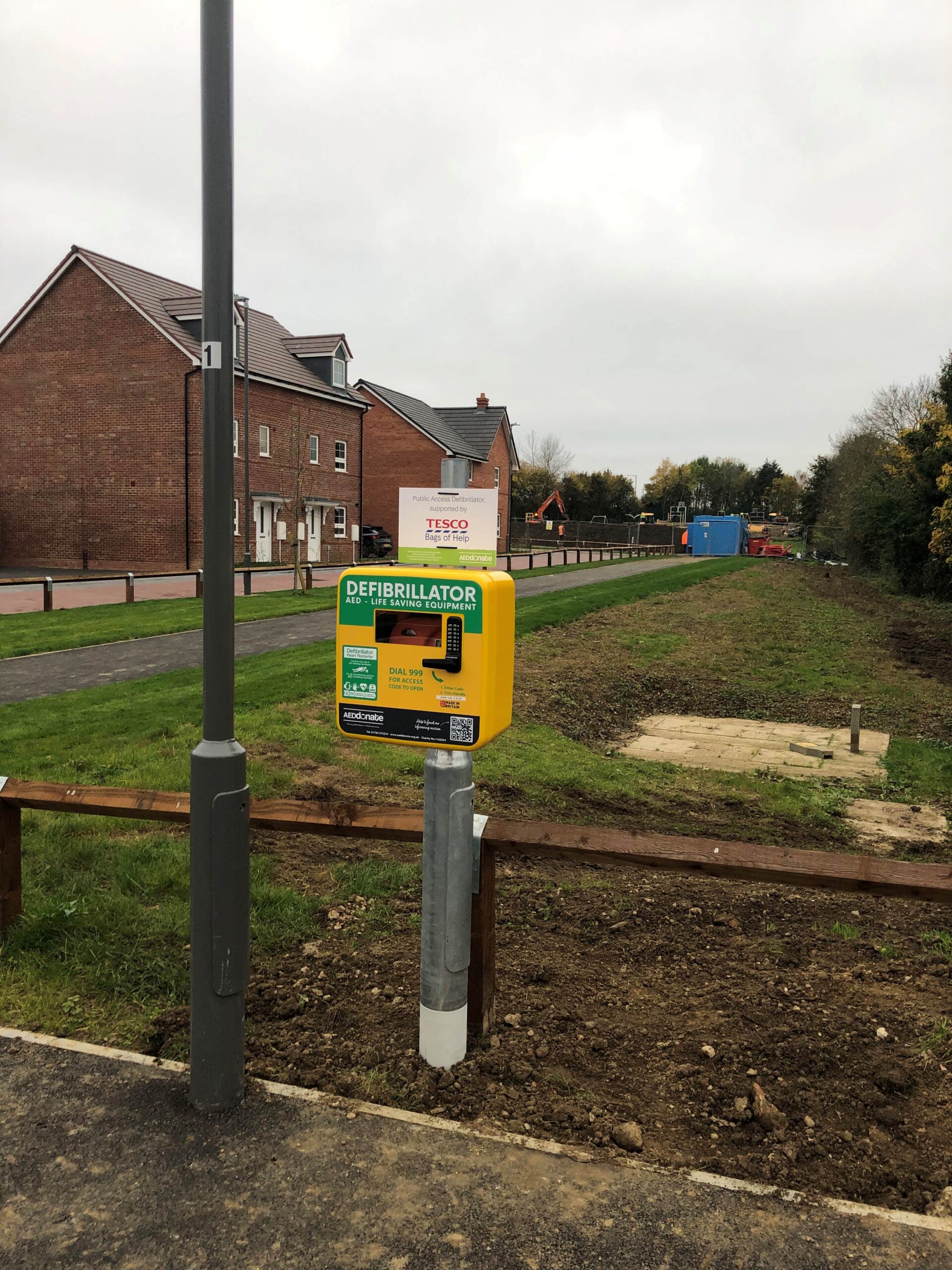 ST Rumbolds Fields’ AED